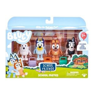 Bluey School Friends Playset Figures Toy Set - NEW in Box
